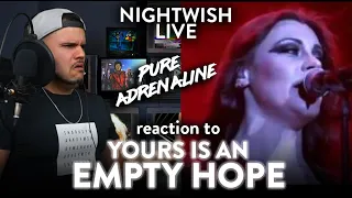 Nightwish Reaction Yours Is An Empty Hope LIVE (PURE ADRENALINE!) | Dereck Reacts