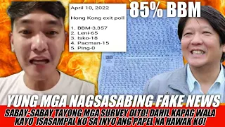 BRYAN CALAGUI may hamon sa hindi naniniwala sa Exit polls! BBM 80% WINNING RATE