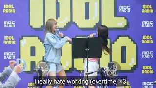 DREAMCATCHER Yoohyeon & SuA - Leave Work On Time cover (IDOL RADIO)