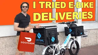 I went undercover as an electric bike food delivery worker!