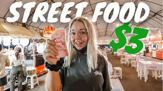 $3 THAI STREET FOOD CHALLENGE! Nimman Night Market 🇹🇭