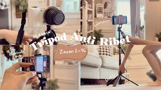 Content Creator & Traveler harus punya! Tripod + Selfie Stick Zevan L16 #review