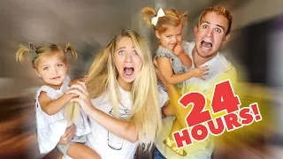 24 Hours with TWIN babies while PREGNANT!!!