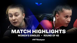 Natalia Bajor vs Helga Dari | WS | WTT Star Contender European Summer Series 2022 (R48)