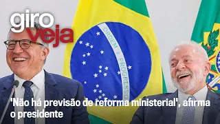 Lula nega crise com Congresso e descarta reforma ministerial | Giro VEJA