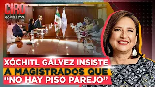 López Obrador sigue interviniendo en el proceso electoral: Xóchitl Gálvez | Ciro Gómez Leyva