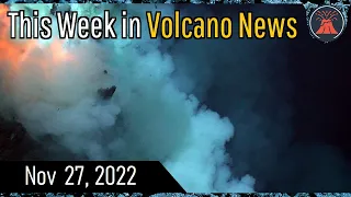 This Week in Volcano News; New Zealand Volcano Update, 3 Submarine Volcanoes Erupt
