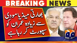 Khawaja Asif's big Statement - Imran Khan PTI Long March - Indian Media Coverage - DG ISPR - DG ISI