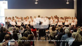 Spectacle des choristes des écoles élémentaires de Lapugnoy