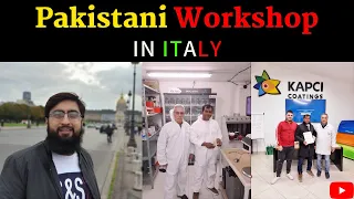 Pakistani workshop in Italy || اٹلی میں پاکستانی ورکشاپ   #Italy #pescara