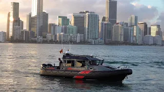 Chasing Super Storms on a Lifeproof  Rib Boat ! (Sea Trial and Walkthrough)