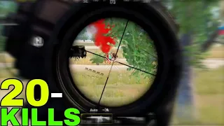 WHY EVERY PUBG PLAYER LOVE M416 + 6X SCOPE | 20- KILLS SOLO VS SQUAD | PUBG MOBILE