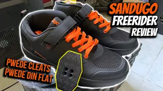 SANDUGO FREERIDER MTB SHOES | PWEDE CLEATS at PWEDE FLAT | Unboxing and First Impressions