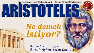 ARİSTOTELES - Ne Demek İstiyor? - Filozoflar Serisi 4