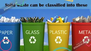 Different types of waste and recycling methods