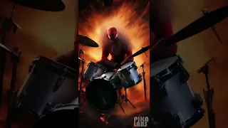 Demonic Spider-Men Hit the Drums [ Midjourney Pika Labs AI] Metal Music and Extreme Motion