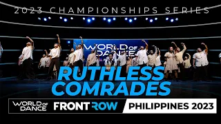 Ruthless Comrades | Team Division | FRONT ROW | World of Dance Philippines 2023 | #WODPH2023