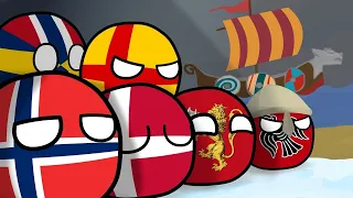 The History of Norway: Countryballs Animation