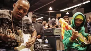Eric Gales & MonoNeon - Live at The Dunlop Booth (NAMM 2016)