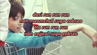 BTS (방탄소년단)- RUN (Ballad Ver.) Romanized Lyrics [Coded]