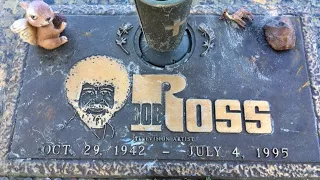 Grave of BOB ROSS - His Magic Lives On