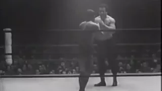 Rikidozan destroys Kimura