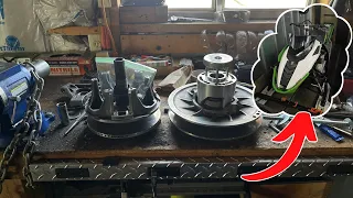 Rebuilding the clutch on our 2012 arctic cat m1100 turbo