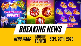 Best Hero Wars Alliance News So Far? September 20th 2023