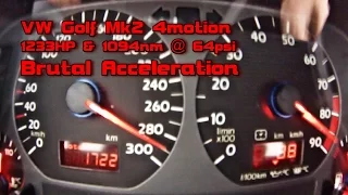 VW Golf 1233HP 0-290 in 9s Brutal Acceleration 2016 part4