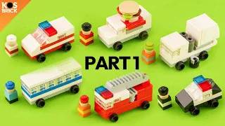 Lego City Cars Mini Vehicles - Part 1 (Tutorial)