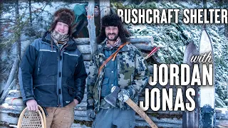 Primitive Bushcraft Survival Shelter with Fire & Living off the Land with Jordan Jonas of ALONE S6