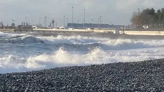 23.12.2023. Погода в Сочи в декабре. Смотри на Чёрное море каждый день.