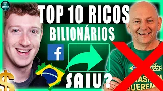 TOP 10 PESSOAS MAIS RICAS DO BRASIL PELA FORBES EM 2021