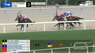 Gulfstream Park Carrera 3 - 18 de Diciembre 2022