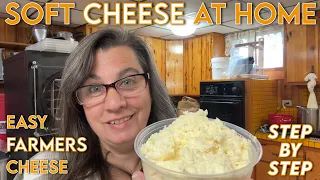 Making Farmers Cheese From Scratch With Big Family Homestead