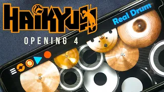 HAIKYUU OPENING 4 | FLY HIGH!! - BURNOUT SYNDROMES (REAL DRUM COVER)