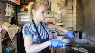 Yummy Steaks from Argentina seen and Tasted in London. Street Food of Camden Town