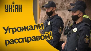 В столичном отделении полиции угрожали женщине