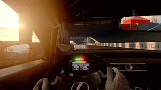 Gran Turismo Sport Gameplay - Lexus RC F on Dragon Trail Seaside - Cockpit view