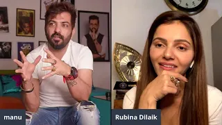 #BIGGBOSS14 Winner #RubinaDilaik Live With #ManuPunjabi