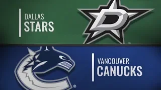 Dallas Stars vs Vancouver Canucks | Dec 01, 2018 NHL | Game Highlights | Обзор матча