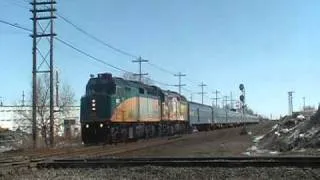 Via rail's "The Canadian" Westbound at TSJJ WPG