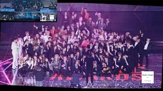 방탄소년단 (BTS) 앵콜 idol [REACTION] Ending 단체사진[4K 60P 직캠]@190115