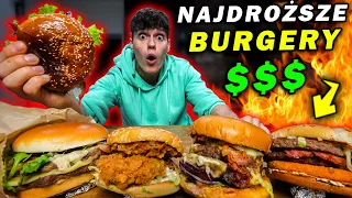 Jem WSZYSTKIE NAJDROŻSZE BURGERY Z FAST FOODÓW! 50ZŁ SZTUKA?