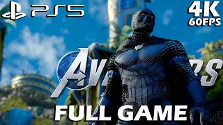 Marvel’s Avengers Black Panther DLC Full Gameplay Walkthrough (PS5 4K 60FPS) - No commentary