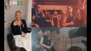 Nita Strauss has undergone surgery for a torn meniscus + behind the scenes of The Wolf You Feed