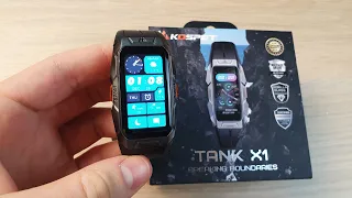 KOSPET TANK X1 - ЗАЩИЩЕННЫЕ УМНЫЕ ЧАСЫ ЗА 7000 РУБЛЕЙ!