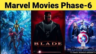 Marvel Movies Phase-6 List in Order ( 2023 - 2025 )