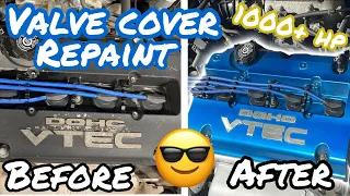 H22a Valve Cover Repaint | DIY tutorial