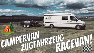 Campervan / Zugfahrzeug / Renntransporter ||  Was will man mehr?!